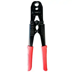 combo pex crimp tool 1/2in & 3/4in