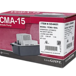 little giant vcma 15ul series condensate pump