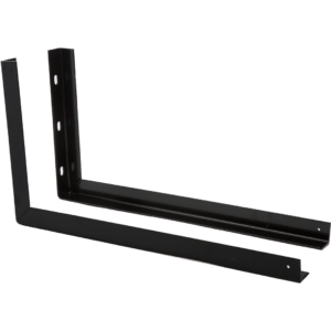 ac heavy duty black steel bracket