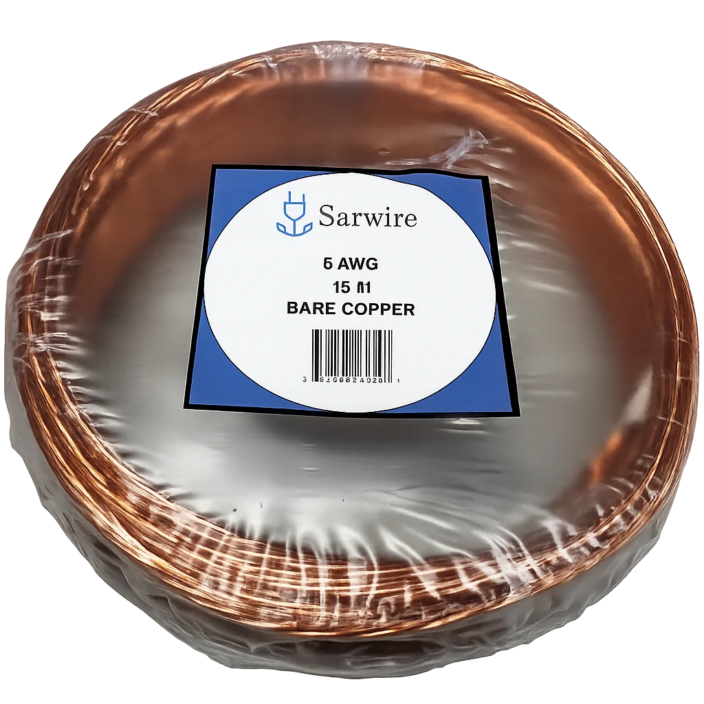 bare copper grounding wire 6 awg