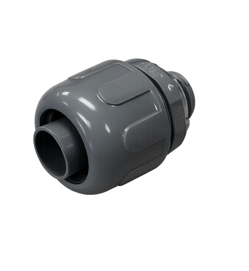 non metallic straight liquid tight conduit connector