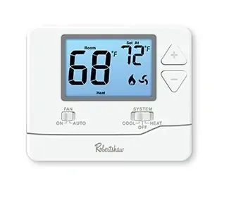 rs8110 robertshaw pro series wall thermostats
