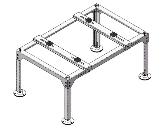 adjustable snow stand 2024002