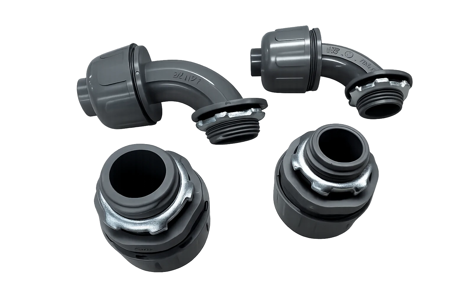 non metallic straight liquid tight conduit connector