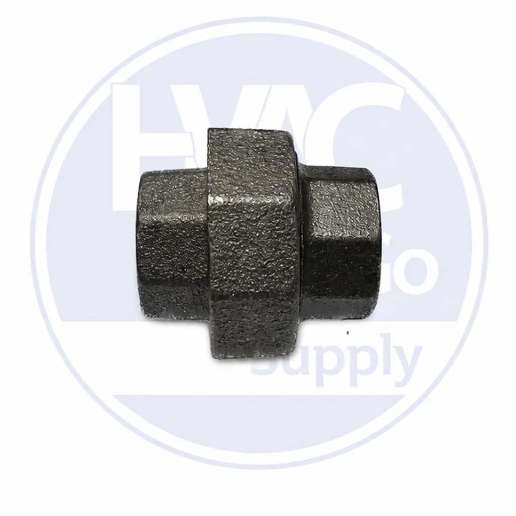malleable black iron union
