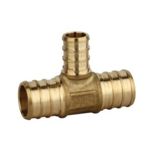 pex brass tee 34 34 12