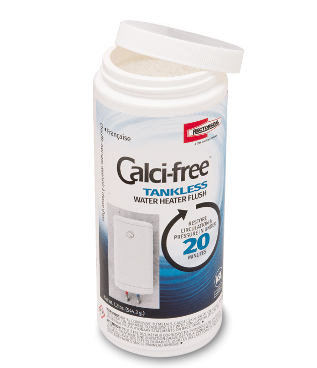 Calci-free Tankless Water Heater Cleaner