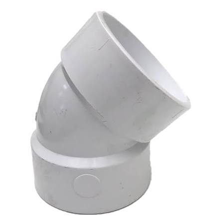 westlake gas venting pvc pipe (gvs 65) elbow 45 short radiation westlake gas venting pvc pipe (gvs 65) elbow 45 short radiation